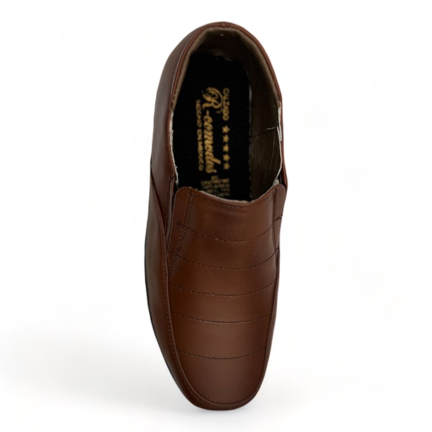 ZAPATO DE PIEL DE BORREGO PARA CABALLEROCOMODO PIE DIABETICO MODELO RAYAS