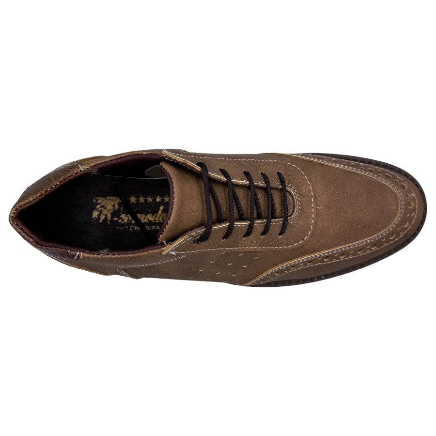 Zapato Casual Marrón para Hombre - Confort y Estilo.