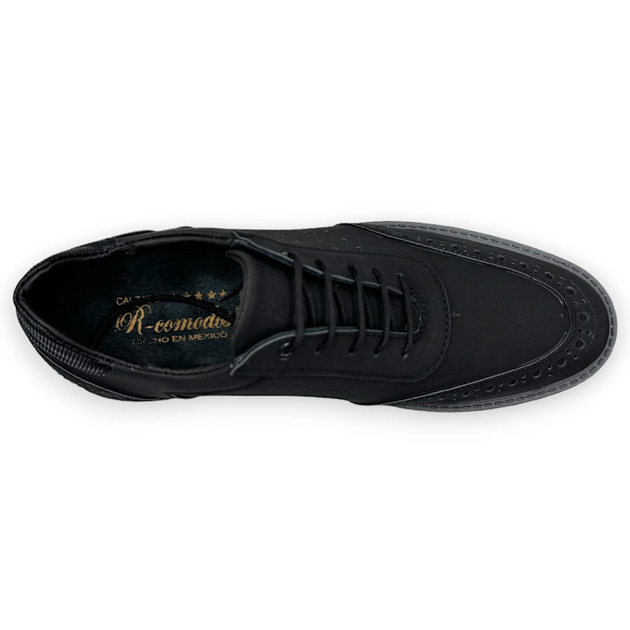 Zapato Casual Negro para Hombre - Confort y Estilo.