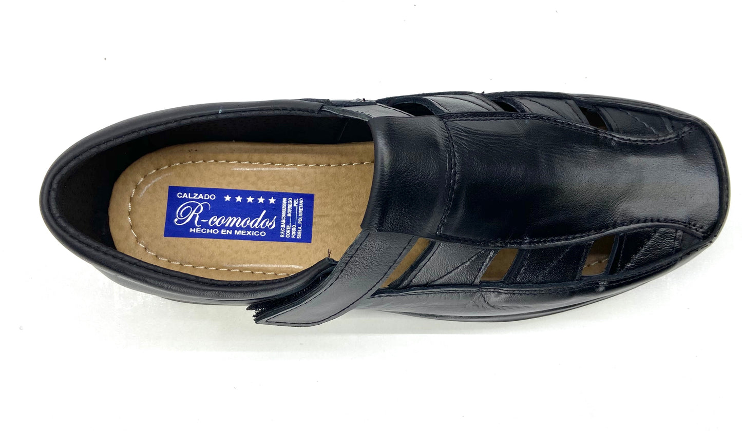 HUARACHE PARA PIE DIABETICO DE PIEL DE BORREGO MODELO 231