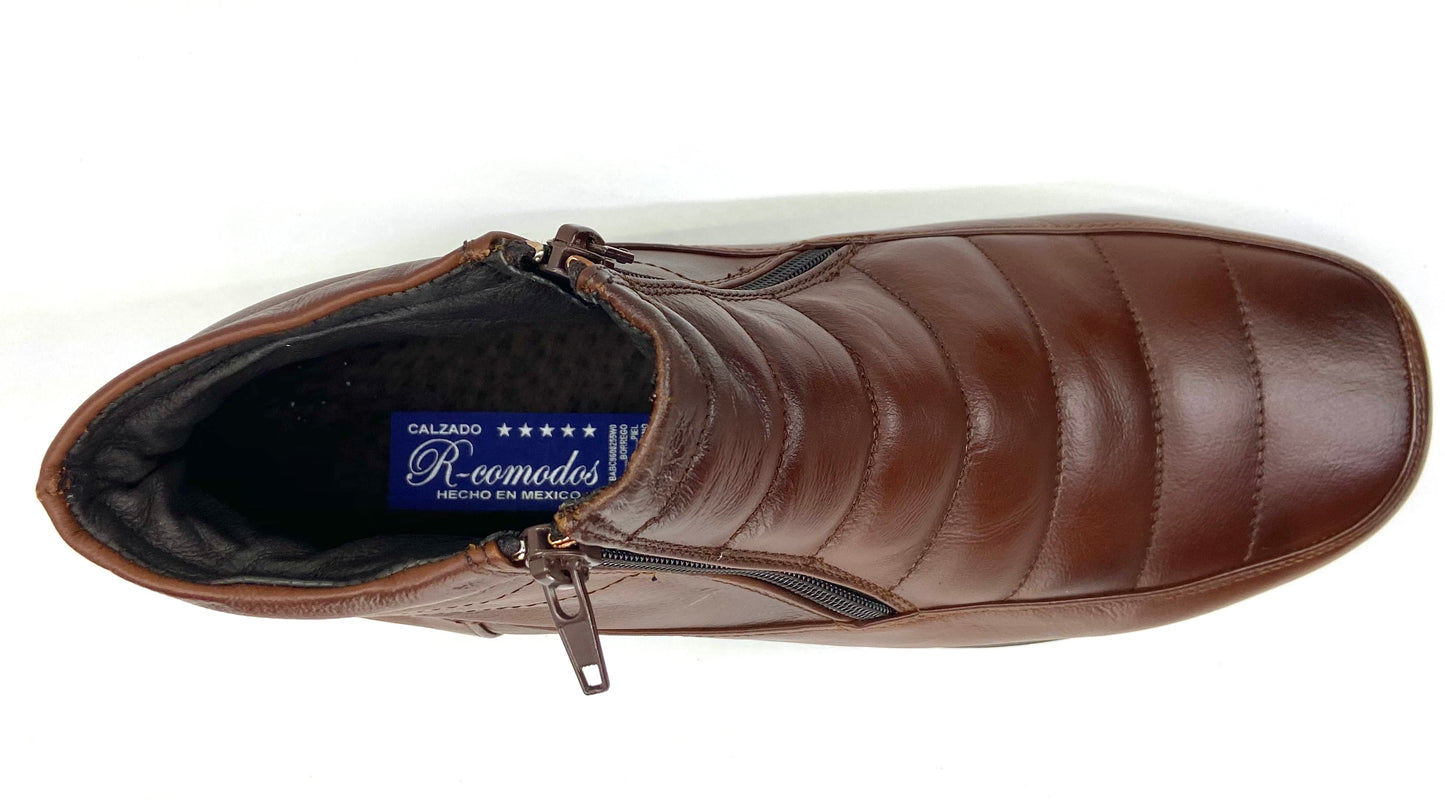 BOTIN PARA PIE DIABETICO EN PIEL DE BORREGO MODELO 850