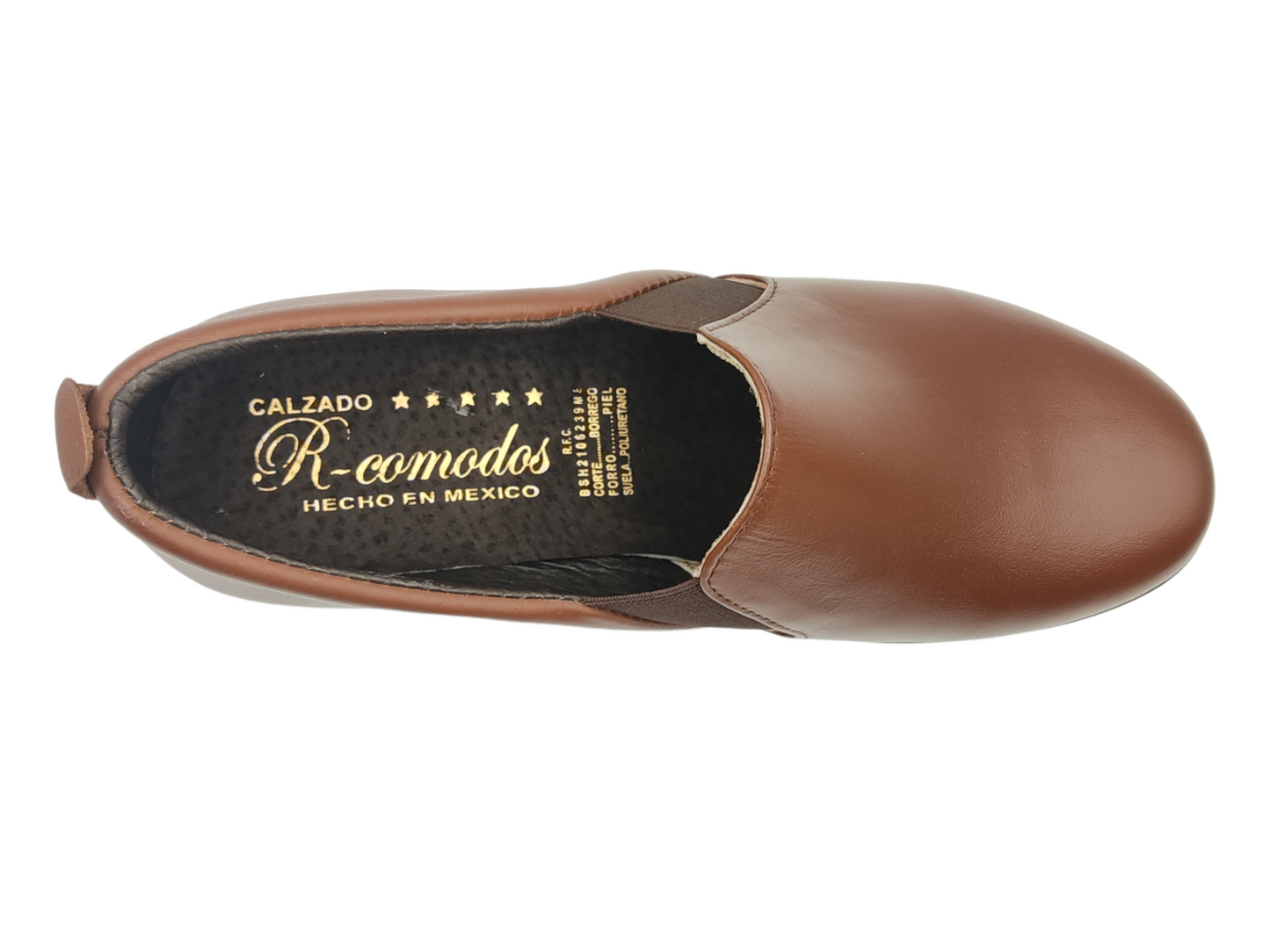 Zapato Para Mujer 100% Piel Confort Suave Ligero Amplio