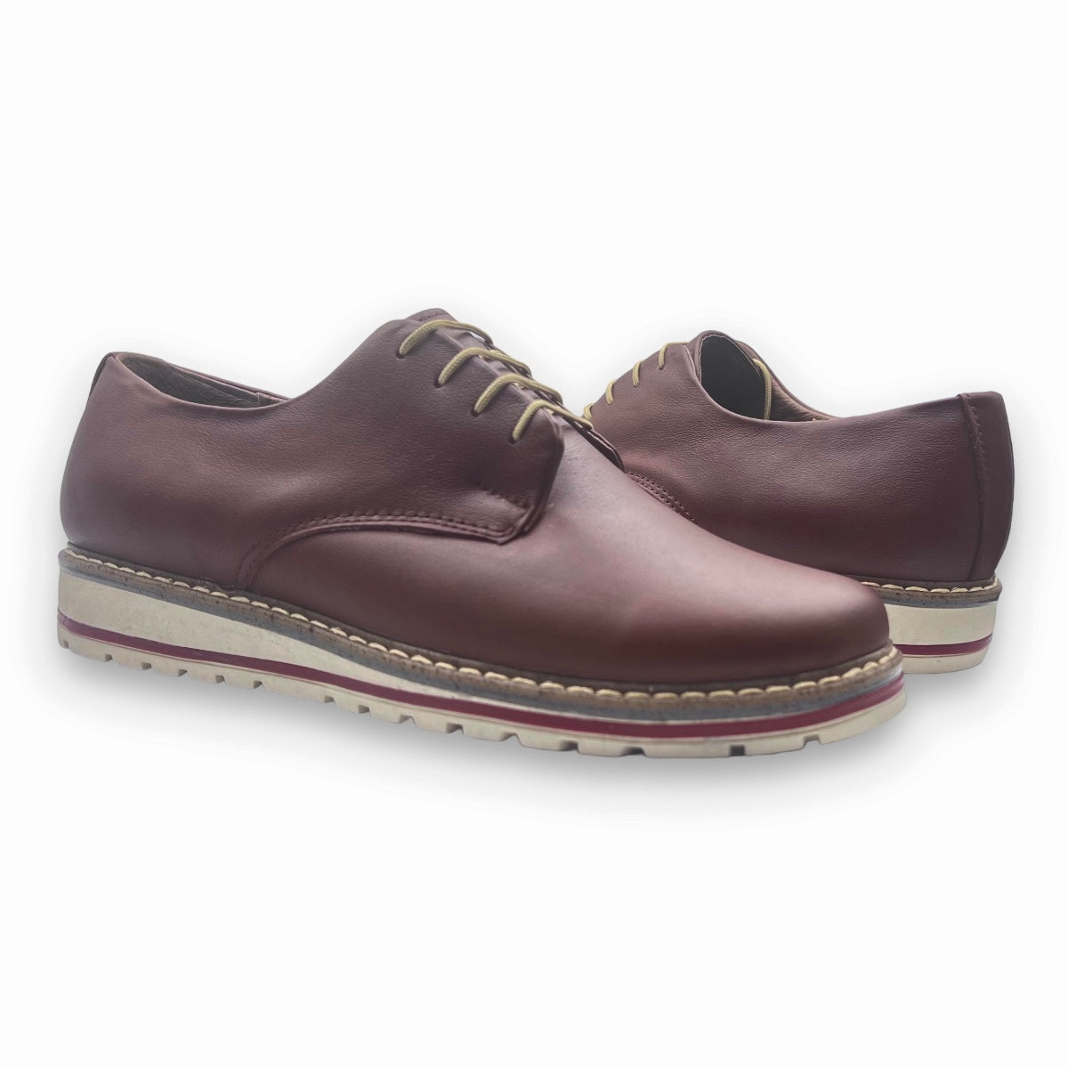 Zapato confort y Casual Para Dama Hecho En Piel Genuina de borrego Cómodo y Ligero