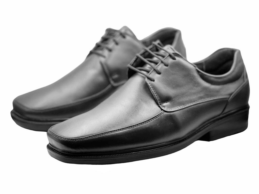 Zapato hecho en Piel De Borrego Para Caballero ideal para Pie Delicado Clásico de agujetas