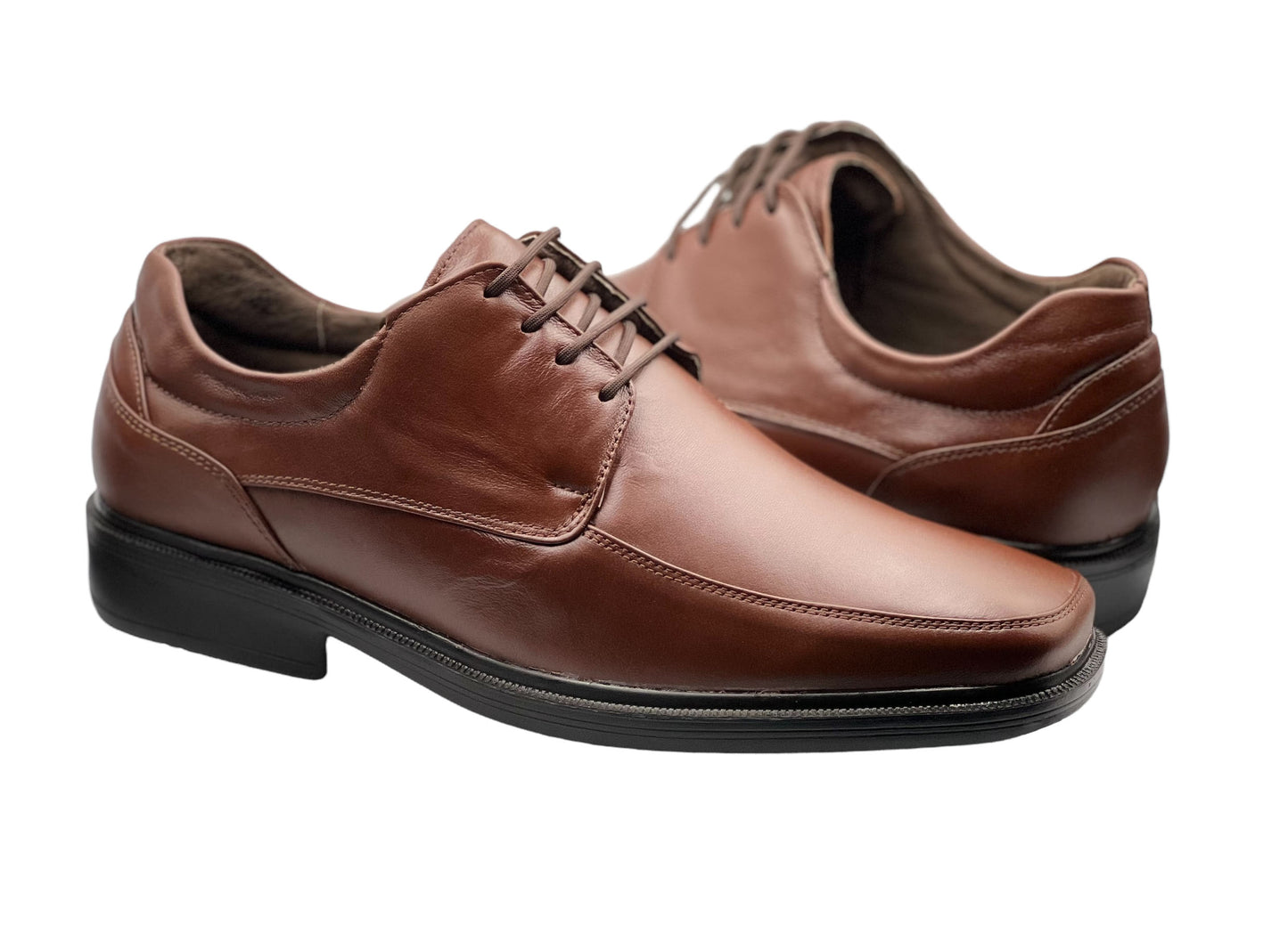 Zapato hecho en Piel De Borrego Para Caballero ideal para Pie Delicado Clásico de agujetas