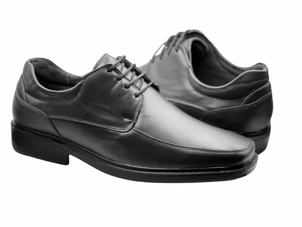 Zapato hecho en Piel De Borrego Para Caballero ideal para Pie Delicado Clásico de agujetas