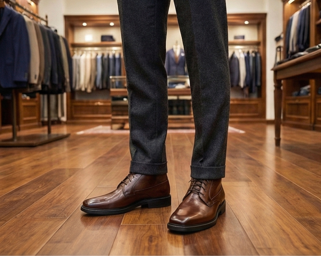 BOTIN PARA PIE DIABETICO EN PIEL DE BORREGO MODELO 416