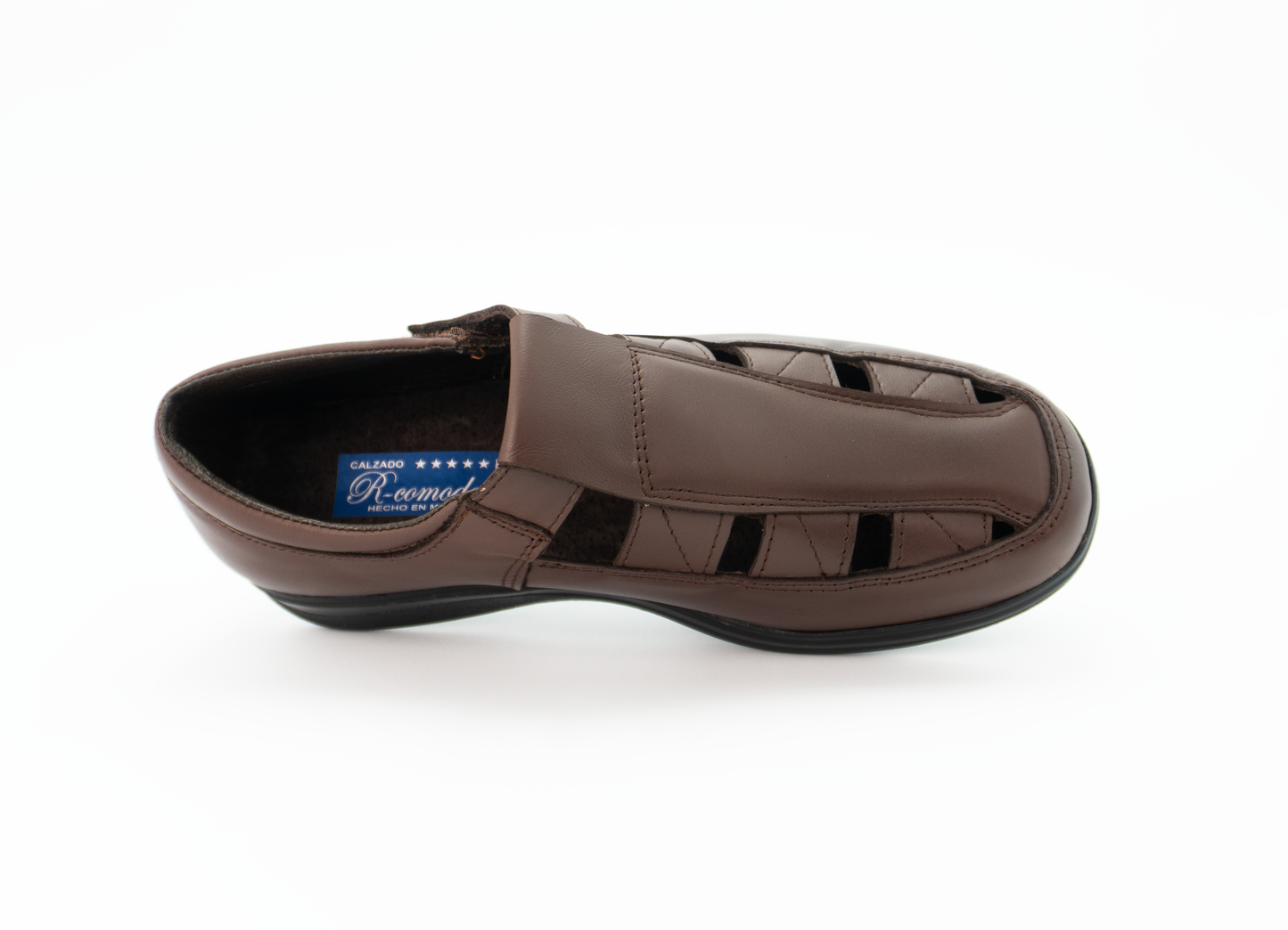 HUARACHE PARA PIE DIABETICO DE PIEL DE BORREGO MODELO 231