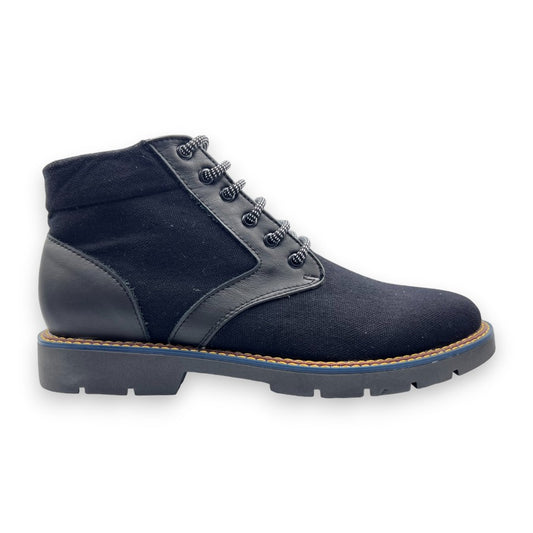 Botin casual para caballero con aplicaciones en piel