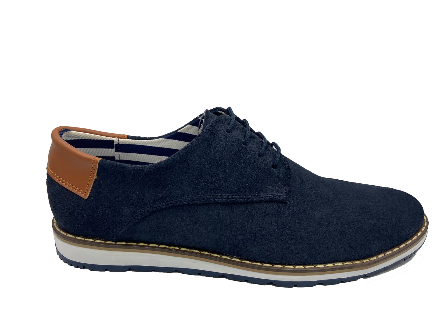 Zapato De Piel De Para Caballero Moda Confort Gamuza Casual