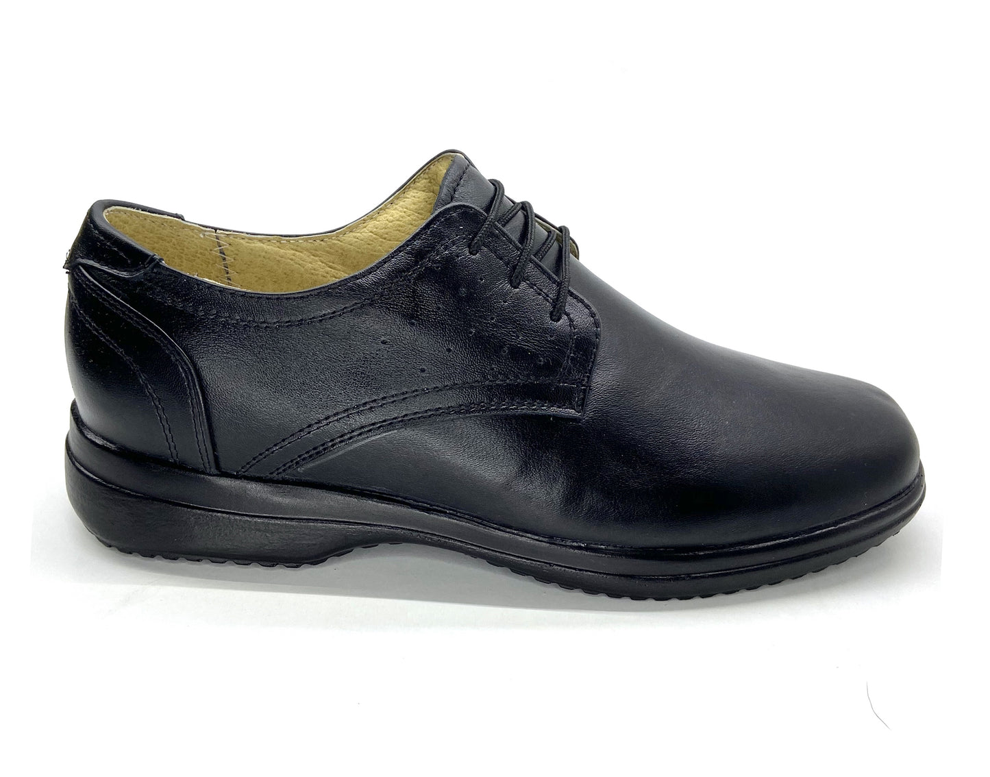 ZAPATO PARA PIE DIABETICO DE PIEL DE BORREGO MODELO 822