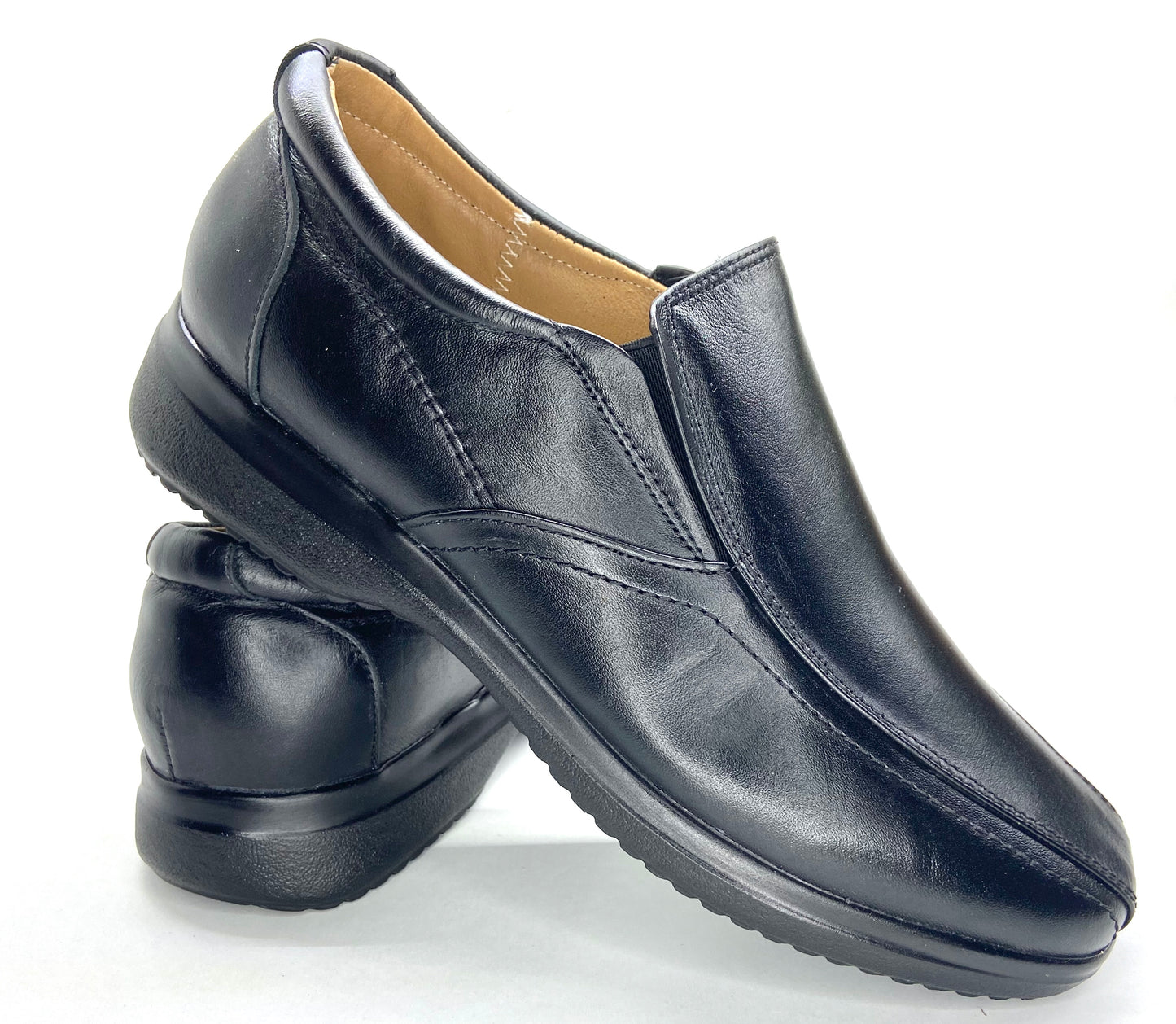 ZAPATO PARA PIE DIABETICO DE PIEL DE BORREGO MODELO 302