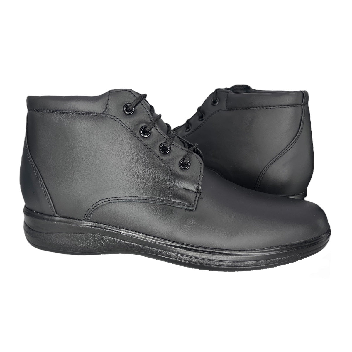 Botin para caballero, hecho en piel de borrego ideal para pie diabetico