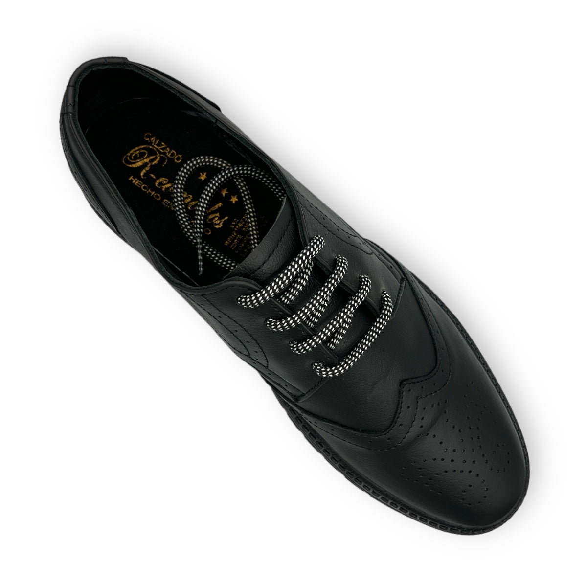 ZAPATO DE PIEL PARA CABALLERO, CÓMODO CASUAL, COMBINABLE, BOSTONIANO