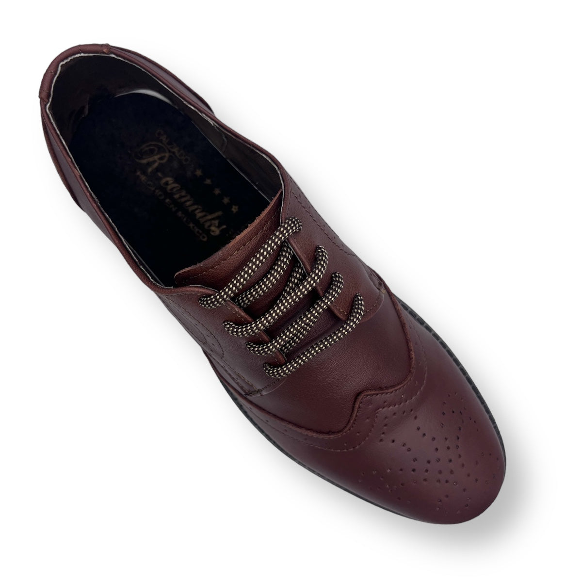 ZAPATO DE PIEL PARA CABALLERO, CÓMODO CASUAL, COMBINABLE, BOSTONIANO