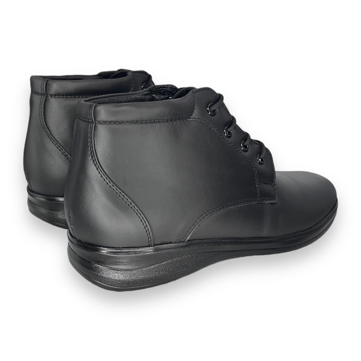 Botin para caballero, hecho en piel de borrego ideal para pie diabetico