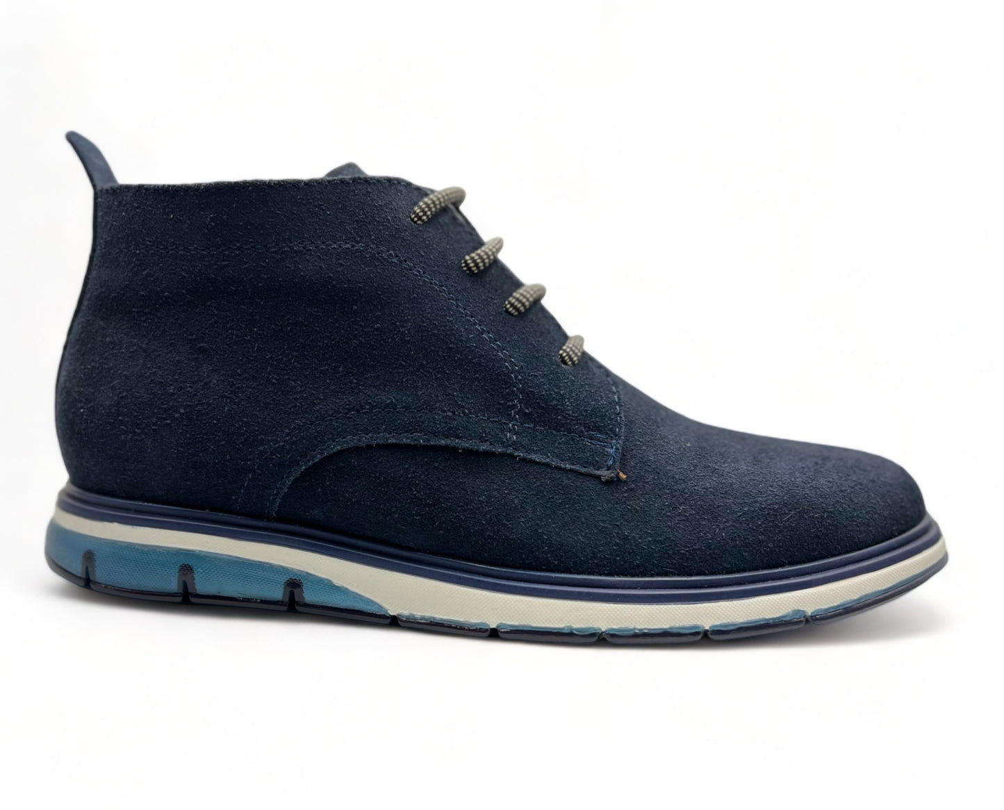 Botín casual de gamuza para Hombre con Suela Tricolor muy comodo