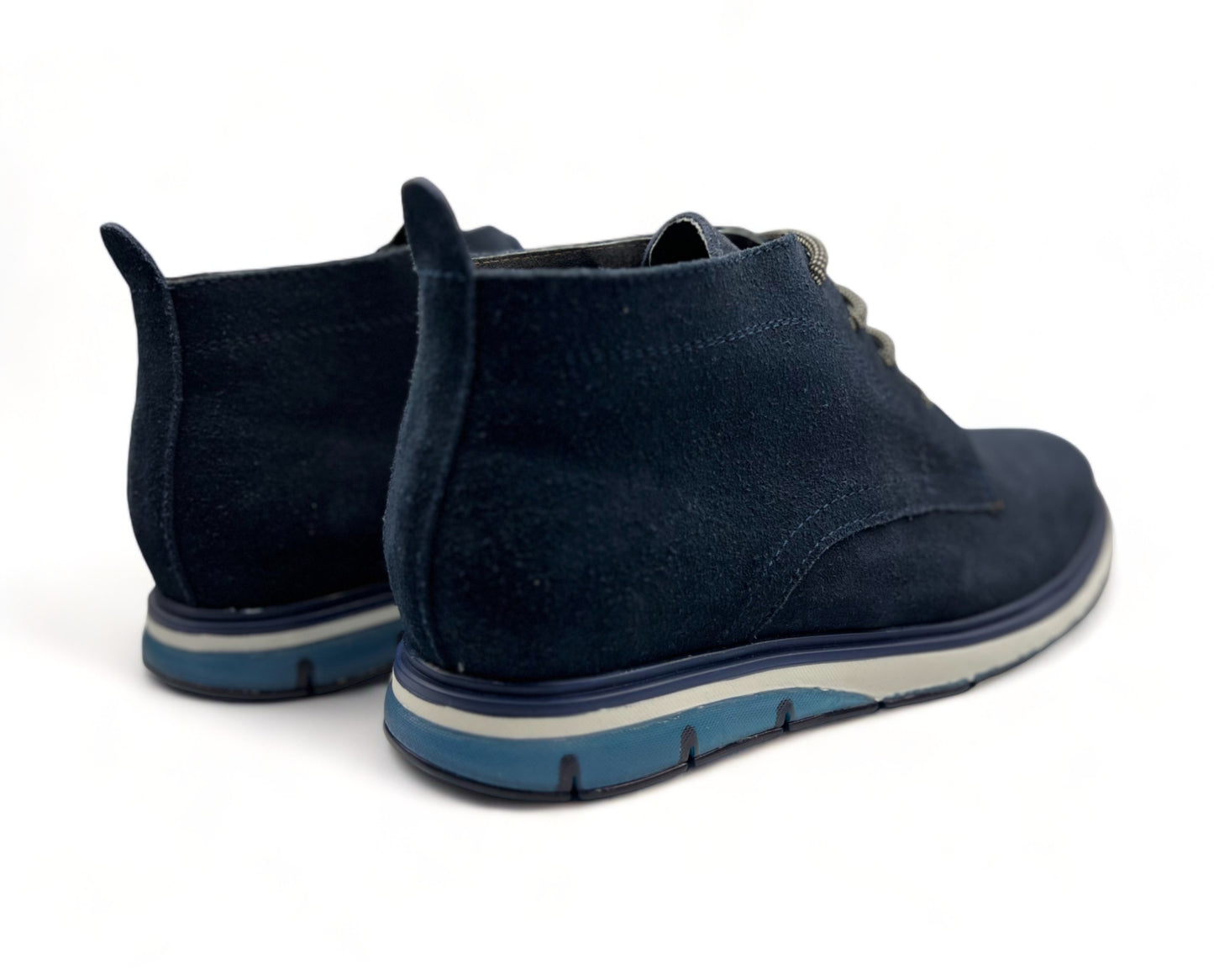 Botín casual de gamuza para Hombre con Suela Tricolor muy comodo