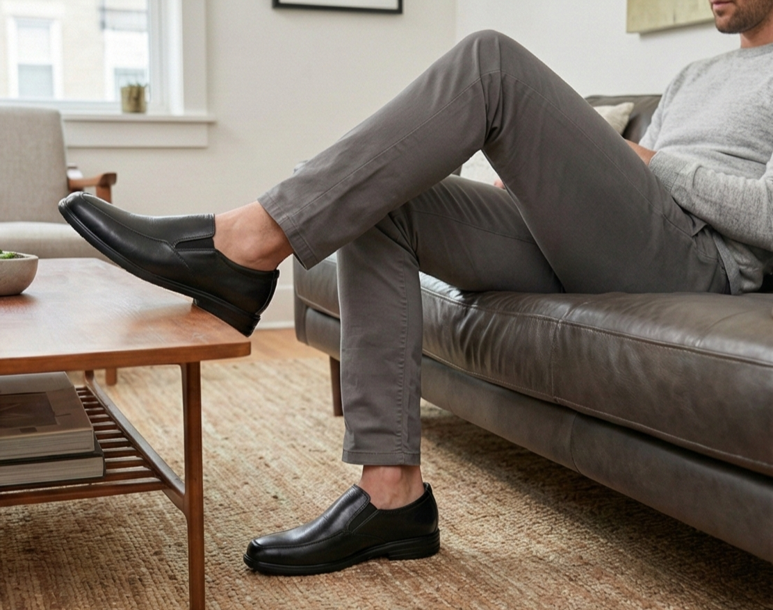 ZAPATO PARA PIE DIABETICO DE PIEL DE BORREGO MODELO 324