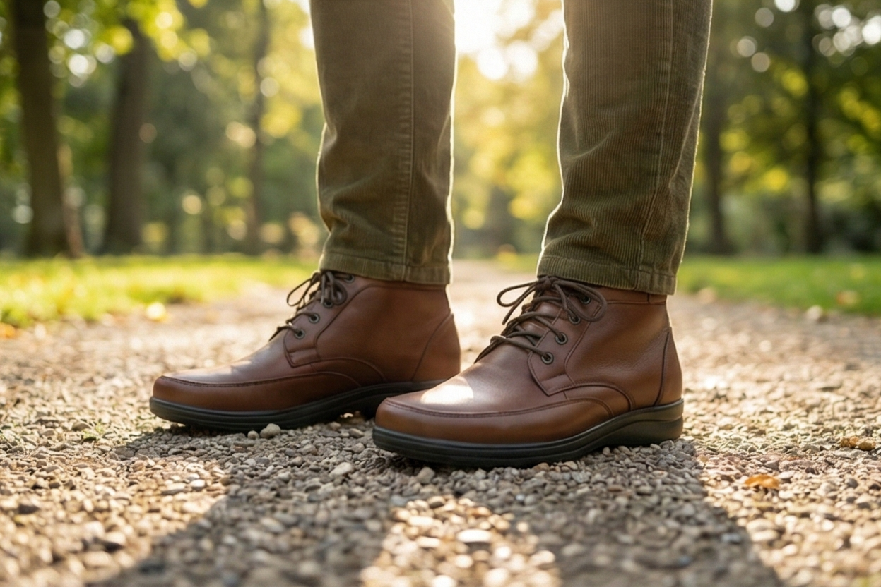 BOTIN PARA PIE DIABETICO DE PIEL DE BORREGO MODELO 860