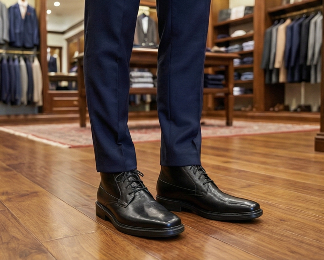 BOTIN PARA PIE DIABETICO EN PIEL DE BORREGO MODELO 416