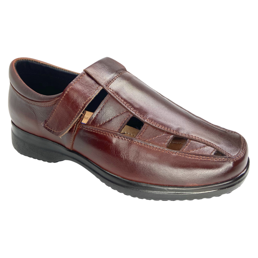 HUARACHE PARA PIE DIABETICO DE PIEL DE BORREGO MODELO 231